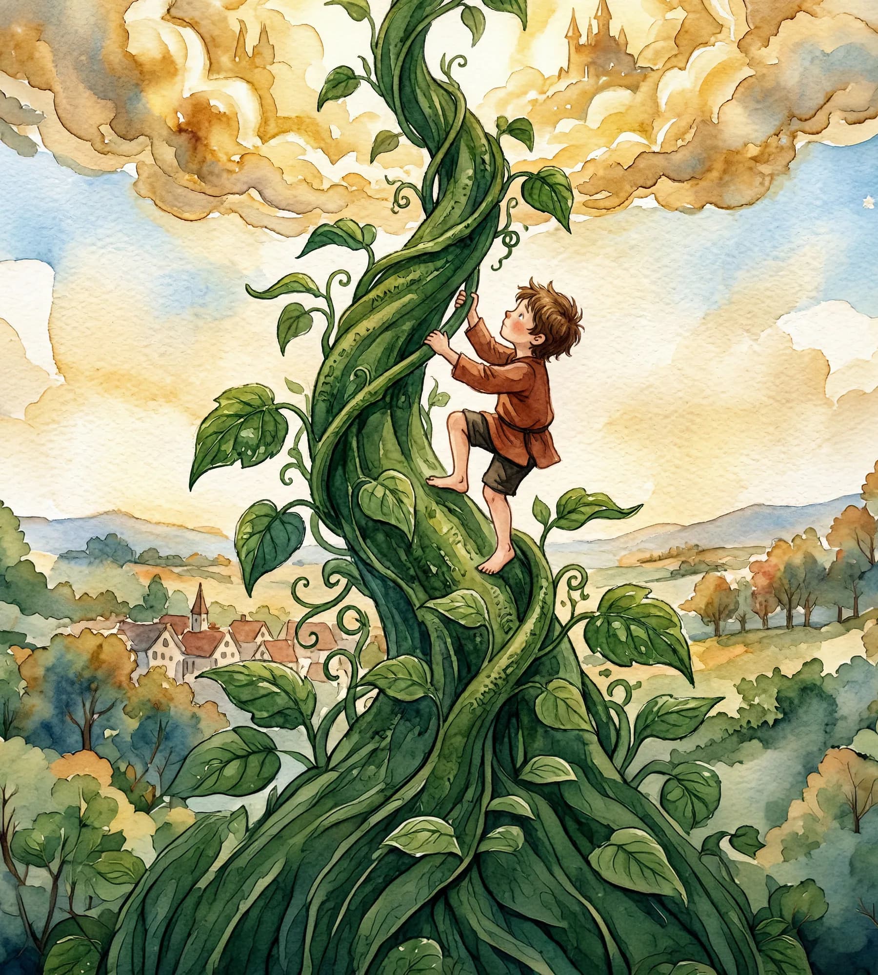 Jack a fazolový stonek