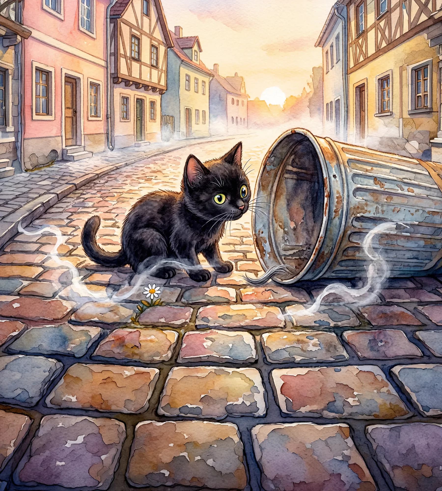 Kdo převrátil popelnice?