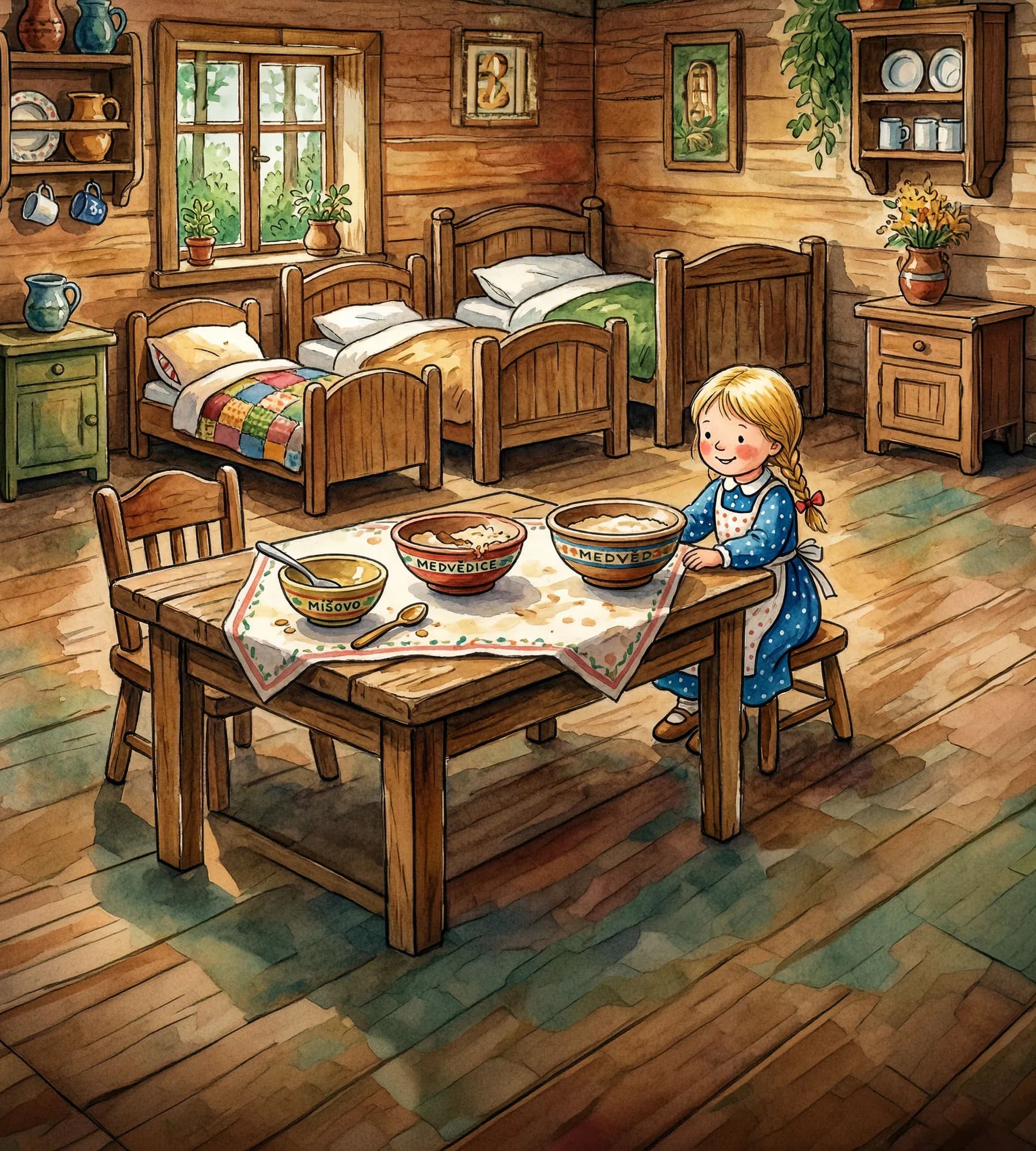 Mášenka a tři medvědi